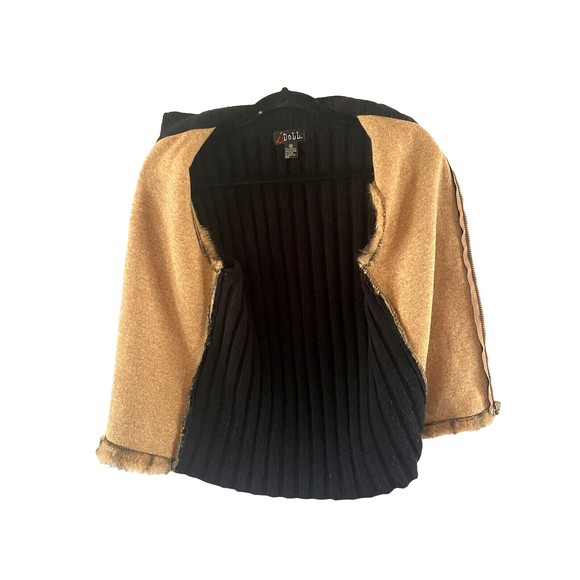 i Doll Women's Faux Red Fox Fur Vest Size-M Boho Chic Anime Cosplay Unisex Coat - Picture 6 of 13